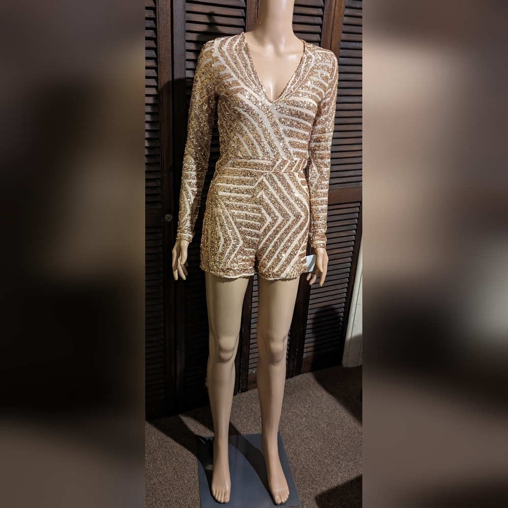 Sequins romper